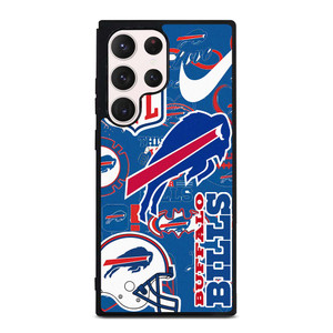 BUFFALO BILLS NFL STICKER BOMB Samsung Galaxy S23 Ultra Case Cover