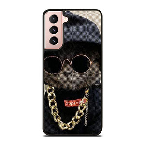 SUPREME SWAG CAT Samsung Galaxy S21 Case Cover