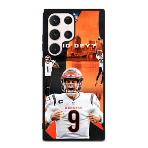 CINCINNATI BENGALS NFL JOE BURROW Samsung Galaxy S23 Ultra Case Cover