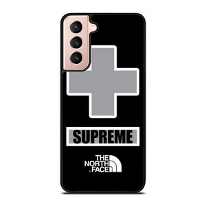 SUPREME X THE NORTH FACE GREY Samsung Galaxy S21 Case Cover