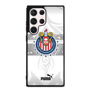 CLUB DEPORTIVO GUADALAJARA PUMA WHITE Samsung Galaxy S23 Ultra Case Cover