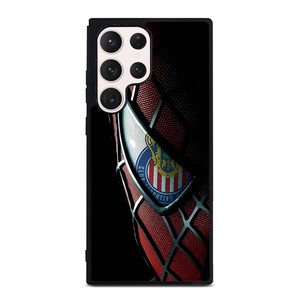 Club Deportivo Guadalajara SPYDERMAN Samsung Galaxy S23 Ultra Case Cover Club Deportivo Guadalajara SPYDERMAN Samsung Galaxy S23 Ultra Case Cover