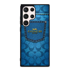 COACH JEANS Samsung Galaxy S23 Ultra Case Cover COACH JEANS Samsung Galaxy S23 Ultra Case Cover