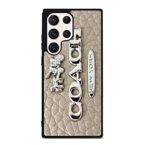 COACH LOGO GLOWING TEXTURE Samsung Galaxy S23 Ultra Case Cover COACH LOGO GLOWING TEXTURE Samsung Galaxy S23 Ultra Case Cover