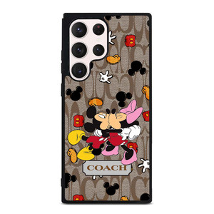 COACH MICKEY MINNIE MOUSE KISS Samsung Galaxy S23 Ultra Case Cover COACH MICKEY MINNIE MOUSE KISS Samsung Galaxy S23 Ultra Case Cover