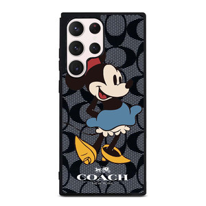COACH MINNIE MOUSE  Samsung Galaxy S23 Ultra Case Cover COACH MINNIE MOUSE  Samsung Galaxy S23 Ultra Case Cover
