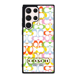 COACH NEW YORK COLORFUL Samsung Galaxy S23 Ultra Case Cover