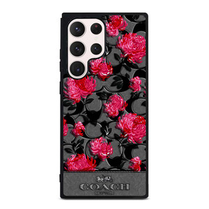 COACH NEW YORK FLOWER 3 Samsung Galaxy S23 Ultra Case Cover