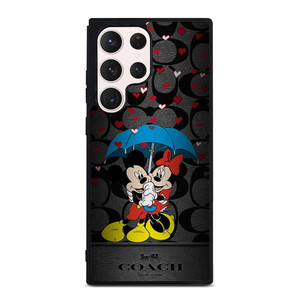 COACH NEW YORK MICKEY MINNIE MOUSE UMBRELLA Samsung Galaxy S23 Ultra Case Cover COACH NEW YORK MICKEY MINNIE MOUSE UMBRELLA Samsung Galaxy S23 Ultra Case Cover