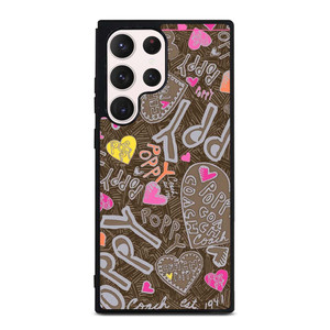 COACH NEW YORK NEW POOPY Samsung Galaxy S23 Ultra Case Cover COACH NEW YORK NEW POOPY Samsung Galaxy S23 Ultra Case Cover