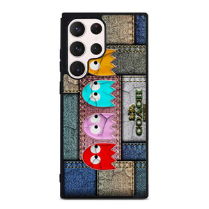 COACH NEW YORK PAC MAN Samsung Galaxy S23 Ultra Case Cover COACH NEW YORK PAC MAN Samsung Galaxy S23 Ultra Case Cover