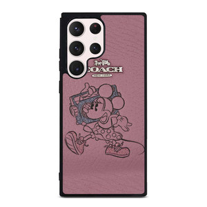 COACH NEW YORK PINK MICKEY MOUSE Samsung Galaxy S23 Ultra Case Cover COACH NEW YORK PINK MICKEY MOUSE Samsung Galaxy S23 Ultra Case Cover