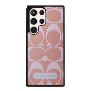 COACH NEW YORK PINK PATTERN Samsung Galaxy S23 Ultra Case Cover COACH NEW YORK PINK PATTERN Samsung Galaxy S23 Ultra Case Cover