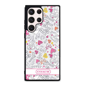 COACH POPPY COLOR Samsung Galaxy S23 Ultra Case Cover COACH POPPY COLOR Samsung Galaxy S23 Ultra Case Cover