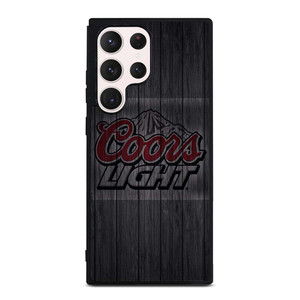COORS LIGHT WOODEN LOGO Samsung Galaxy S23 Ultra Case Cover