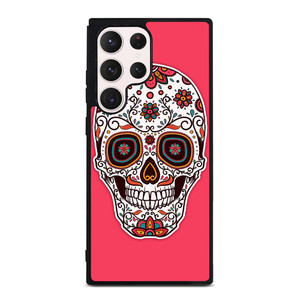 DAY OF THE DEAD PINK Samsung Galaxy S23 Ultra Case Cover DAY OF THE DEAD PINK Samsung Galaxy S23 Ultra Case Cover