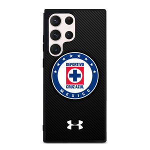DEPORTIVO CRUZ AZUL CARBON LOGO Samsung Galaxy S23 Ultra Case Cover