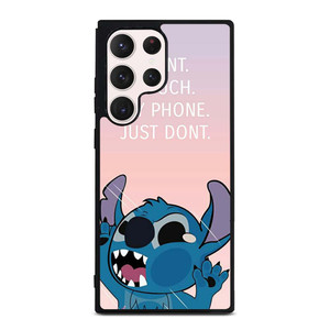 DISNEY STITCH DONT TOUCH MY PHONE Samsung Galaxy S23 Ultra Case Cover DISNEY STITCH DONT TOUCH MY PHONE Samsung Galaxy S23 Ultra Case Cover