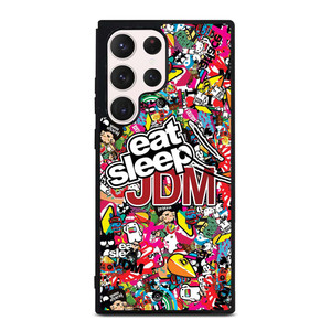 EAT SLEEP JDM STICKERS Samsung Galaxy S23 Ultra Case Cover EAT SLEEP JDM STICKERS Samsung Galaxy S23 Ultra Case Cover