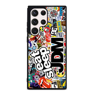 EAT SLEEP JDM Samsung Galaxy S23 Ultra Case Cover EAT SLEEP JDM Samsung Galaxy S23 Ultra Case Cover