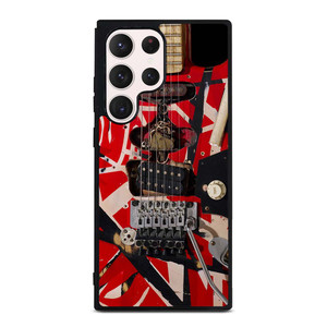 EDDIE VAN HALEN GUITAR EMBLEM Samsung Galaxy S23 Ultra Case Cover EDDIE VAN HALEN GUITAR EMBLEM Samsung Galaxy S23 Ultra Case Cover