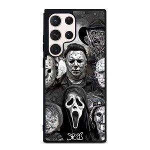 FAMOUS HORROR COLLAGE Samsung Galaxy S23 Ultra Case Cover FAMOUS HORROR COLLAGE Samsung Galaxy S23 Ultra Case Cover