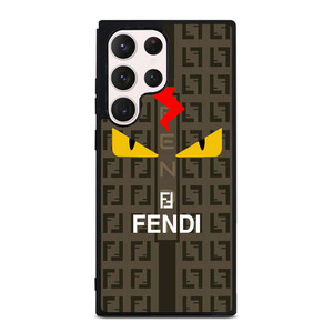 FENDI ROMA EYES LOGO Samsung Galaxy S23 Ultra Case Cover
