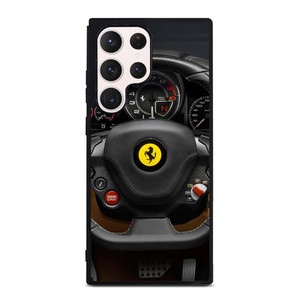 FERRARI STEERING WHEEL Samsung Galaxy S23 Ultra Case Cover