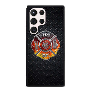 FIREFIGHTER FIREMAN METAL LOGO Samsung Galaxy S23 Ultra Case Cover FIREFIGHTER FIREMAN METAL LOGO Samsung Galaxy S23 Ultra Case Cover