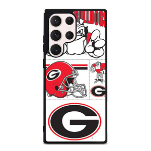 GEORGIA BULLDOGS STICKER COLLECTION Samsung Galaxy S23 Ultra Case Cover