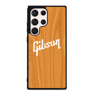 GIBSON GUITAR WOODEN LOGO 2 Samsung Galaxy S23 Ultra Case Cover