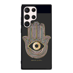 HAMSA EVIL EYE HAND OF FATIMA LOGO Samsung Galaxy S23 Ultra Case Cover HAMSA EVIL EYE HAND OF FATIMA LOGO Samsung Galaxy S23 Ultra Case Cover