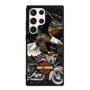 HARLEY DAVIDSON EAGLE METAL LOGO Samsung Galaxy S23 Ultra Case Cover HARLEY DAVIDSON EAGLE METAL LOGO Samsung Galaxy S23 Ultra Case Cover