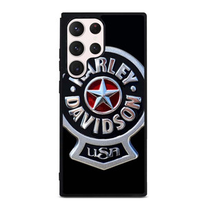 HARLEY DAVIDSON USA METAL EMBLEM Samsung Galaxy S23 Ultra Case Cover