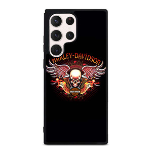 HARLEY DAVIDSON WING SKULL LOGO Samsung Galaxy S23 Ultra Case Cover