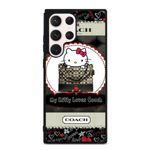 HELLO KITTY LOVES COACH Samsung Galaxy S23 Ultra Case Cover