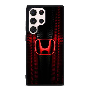 HONDA LOGO RED CARBON Samsung Galaxy S23 Ultra Case Cover
