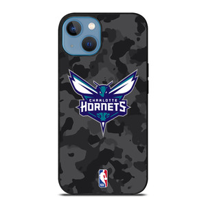 CHARLOTTE HORNETS BLACK CAMO iPhone 13 Case Cover