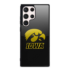 IOWA HAWKEYES CARBON Samsung Galaxy S23 Ultra Case Cover IOWA HAWKEYES CARBON Samsung Galaxy S23 Ultra Case Cover