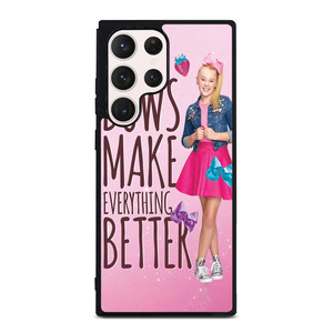 JOJO SIWA BOWS MAKE EVERYTHING BETTER Samsung Galaxy S23 Ultra Case Cover JOJO SIWA BOWS MAKE EVERYTHING BETTER Samsung Galaxy S23 Ultra Case Cover