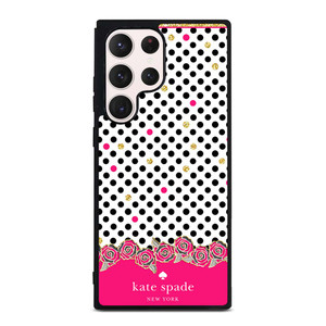KATE SPADE FLOWER POLKADOT Samsung Galaxy S23 Ultra Case Cover KATE SPADE FLOWER POLKADOT Samsung Galaxy S23 Ultra Case Cover