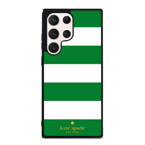 KATE SPADE GREEN STRIPE Samsung Galaxy S23 Ultra Case Cover KATE SPADE GREEN STRIPE Samsung Galaxy S23 Ultra Case Cover