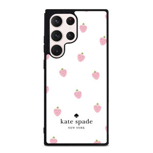 KATE SPADE NEW YORK PINK STRAWBERRY Samsung Galaxy S23 Ultra Case Cover