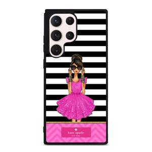 KATE SPADE PINK GIRLS Samsung Galaxy S23 Ultra Case Cover KATE SPADE PINK GIRLS Samsung Galaxy S23 Ultra Case Cover