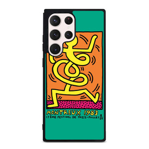 KEITH HARING MONTREUX 1983 Samsung Galaxy S23 Ultra Case Cover KEITH HARING MONTREUX 1983 Samsung Galaxy S23 Ultra Case Cover