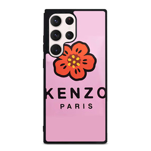 KENZO PARIS PINK FLOWER Samsung Galaxy S23 Ultra Case Cover