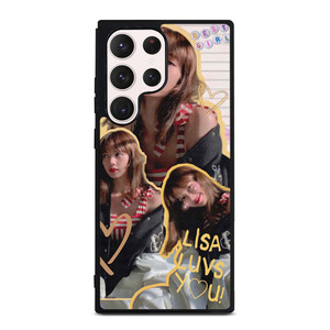 LALISA BLACKPINK CUTE COLLAGE Samsung Galaxy S23 Ultra Case Cover