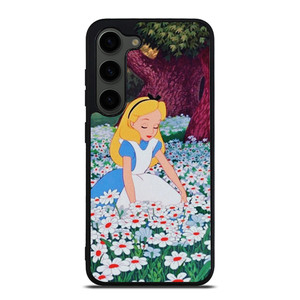 ALICE IN WONDERLAND FLOWER Samsung Galaxy S23 Plus Case Cover