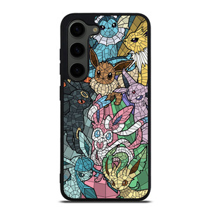 ALL POKEMON EEVEE MOZAIC Samsung Galaxy S23 Plus Case Cover