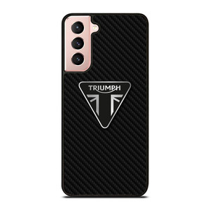 TRIUMPH MOTORCYCLES CARBON FIBER Samsung Galaxy S21 Case Cover TRIUMPH MOTORCYCLES CARBON FIBER Samsung Galaxy S21 Case Cover